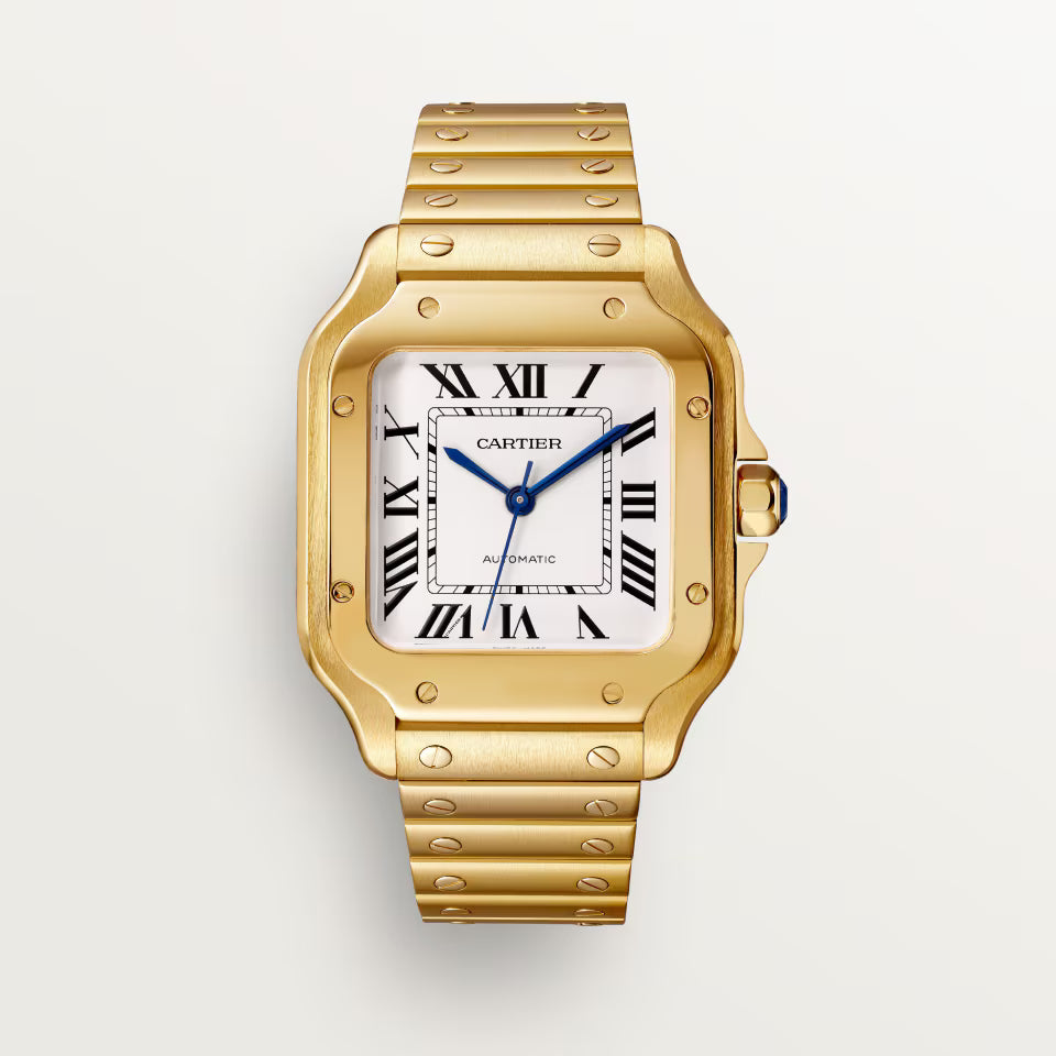Cartier Santos Gold