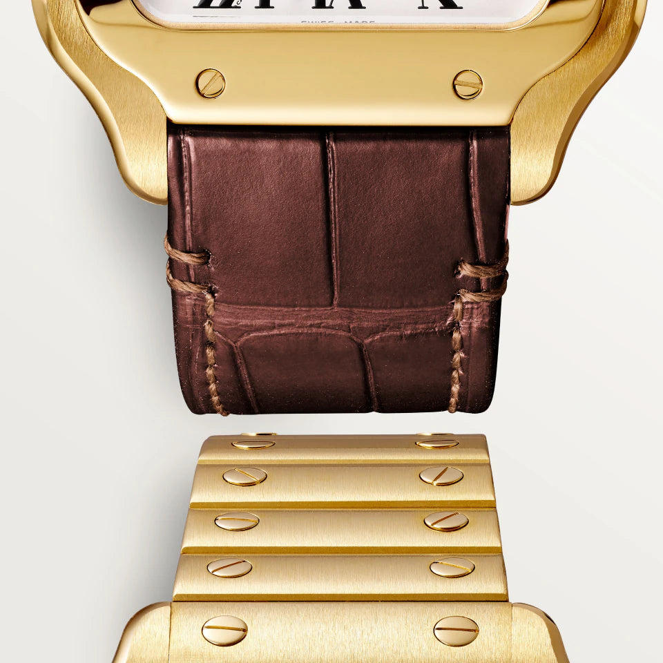 Cartier Santos Gold