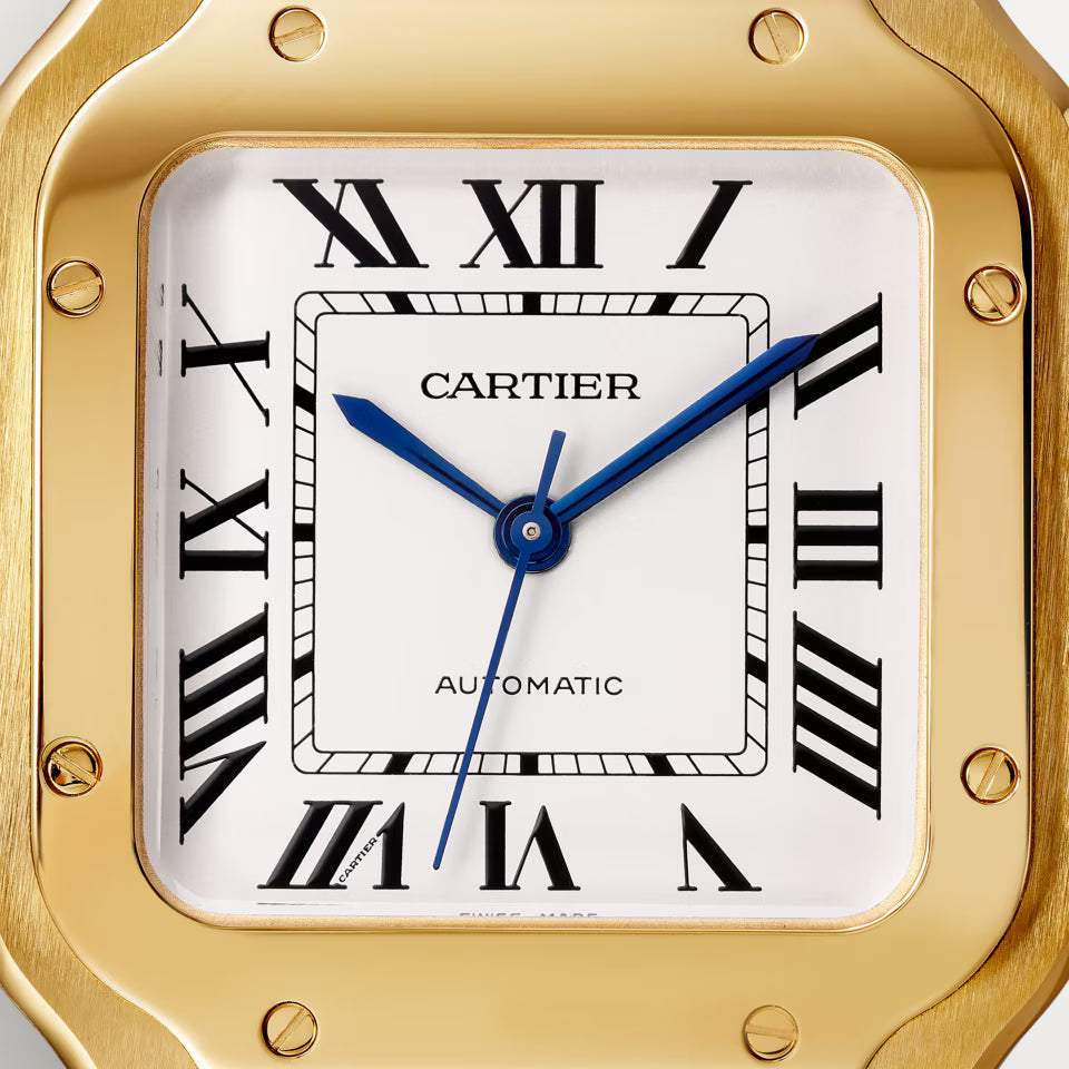 Cartier Santos Gold