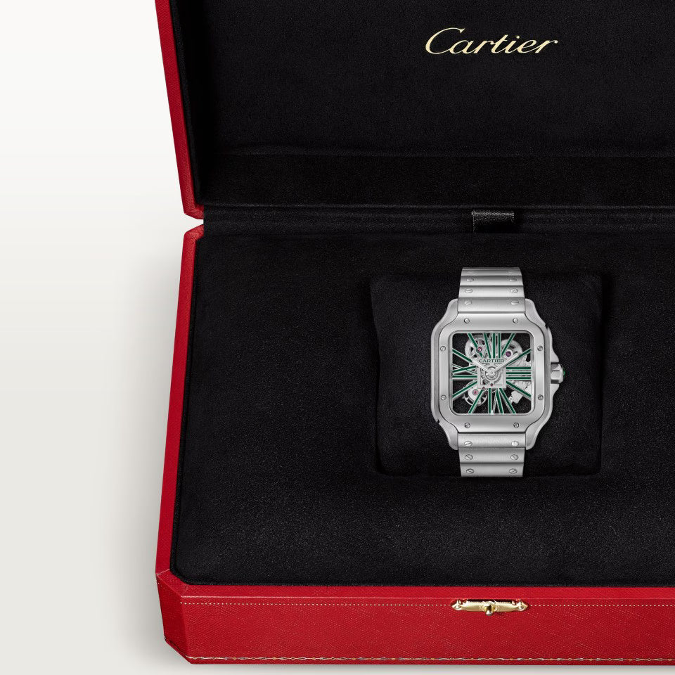 Cartier Santos skelett