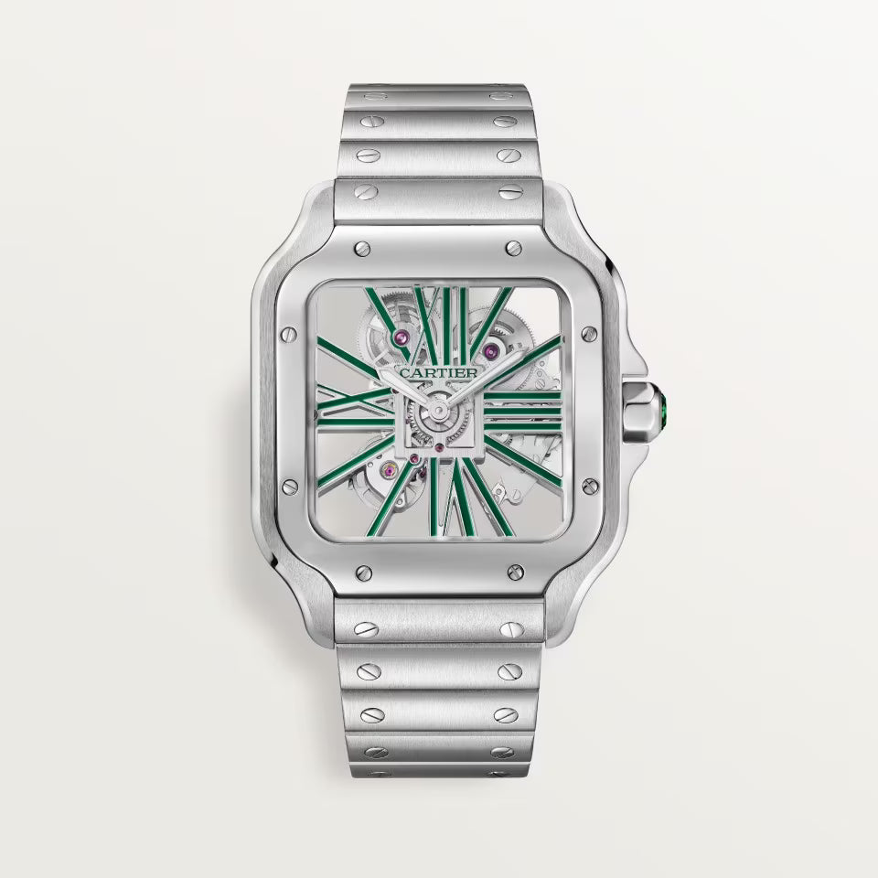 Cartier Santos skelett