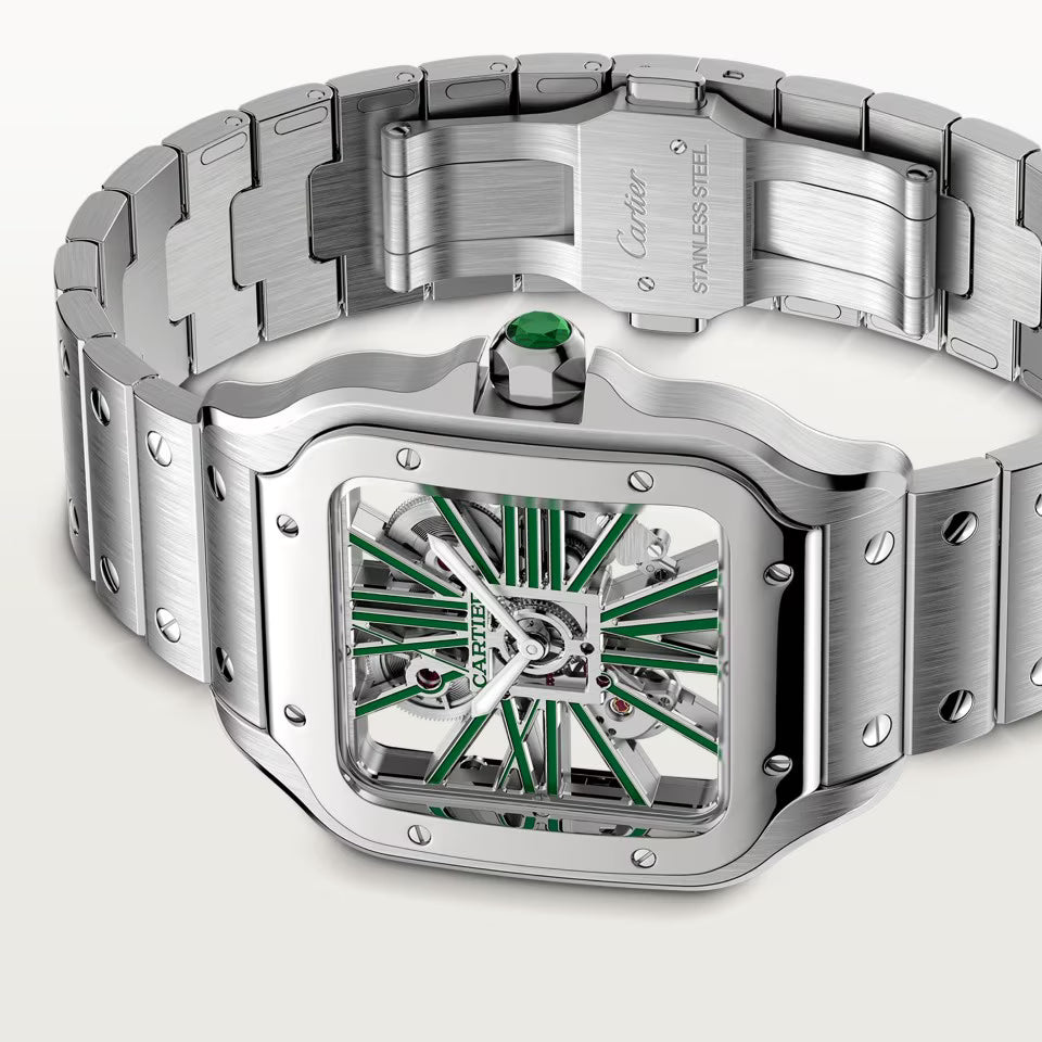 Cartier Santos skelett